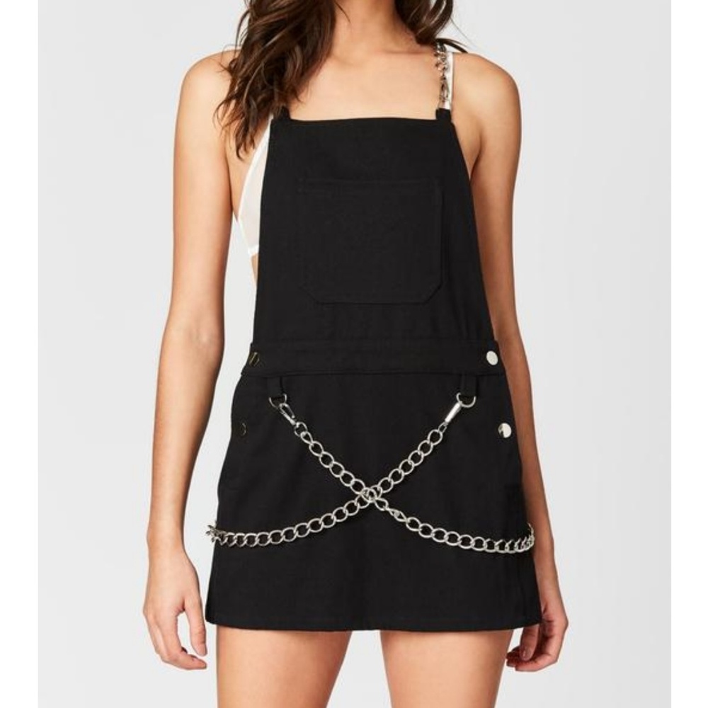 Carmar denim chain skirtall